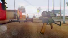 Arma OA AK-47 Night Scope для GTA San Andreas