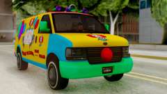 GTA 5 Vapid Clown Van для GTA San Andreas