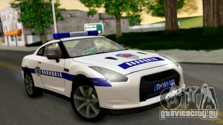 Nissan GT-R Policija для GTA San Andreas