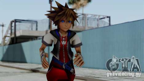 Kingdom Hearts 2 - Sora Early Costume Fix для GTA San Andreas