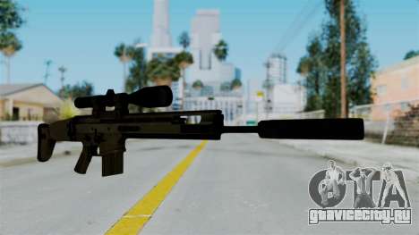 SCAR-20 v1 Supressor для GTA San Andreas