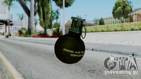 No More Room in Hell - Grenade для GTA San Andreas