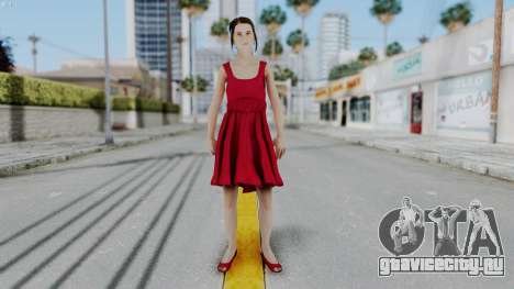 Hermione Dress для GTA San Andreas