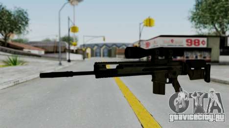 SCAR-20 v2 No Supressor для GTA San Andreas