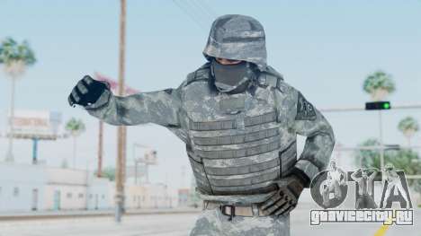 Acu Soldier Balaclava v1 для GTA San Andreas