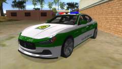 Maserati Iranian Police для GTA San Andreas