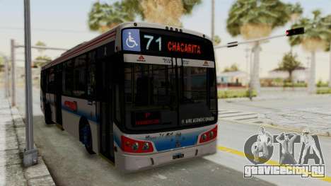 Todo Bus Pompeya II Agrale MT15 Linea 71 для GTA San Andreas