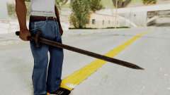 Skyrim Iron Sword для GTA San Andreas