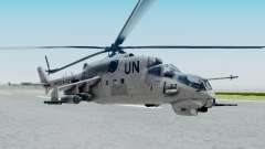 Mi-24V United Nations 032 для GTA San Andreas