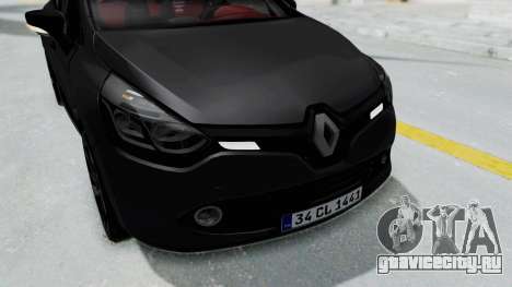 Renault Clio 4 IVF для GTA San Andreas