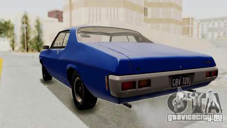 Holden Monaro GTS 1971 AU Plate IVF для GTA San Andreas