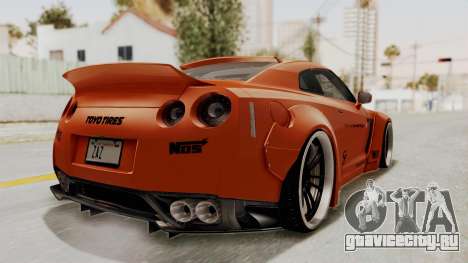 Nissan GT-R R35 Liberty Walk LB Performance для GTA San Andreas