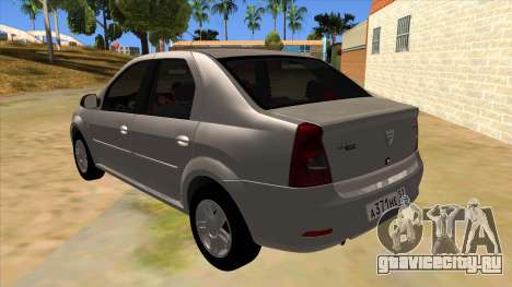 Dacia Logan для GTA San Andreas