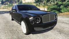 Bentley Mulsanne 2010 для GTA 5