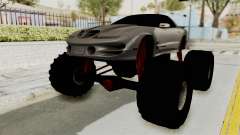 Pontiac Firebird Trans Am 2002 Monster Truck для GTA San Andreas