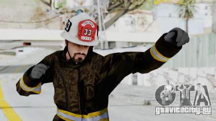 GTA 5 Fireman SF для GTA San Andreas