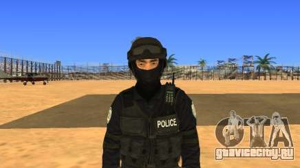 Skin SWAT HD для GTA San Andreas
