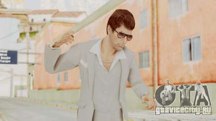 Scarface Tony Montana Suit v1 with Glasses для GTA San Andreas