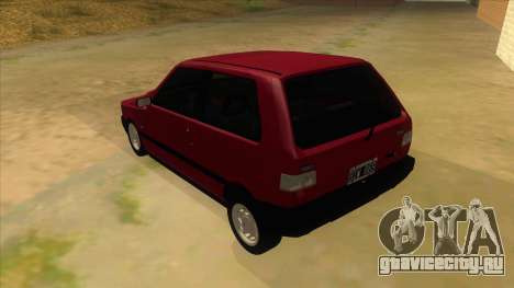 Fiat Uno S для GTA San Andreas