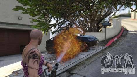 Real Flamethrower 1.5 для GTA 5