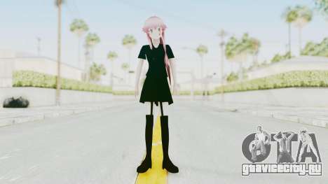 Gasai Yuno Black Dress для GTA San Andreas