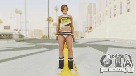 DoA Cheerleader Lisa in a Skirt для GTA San Andreas