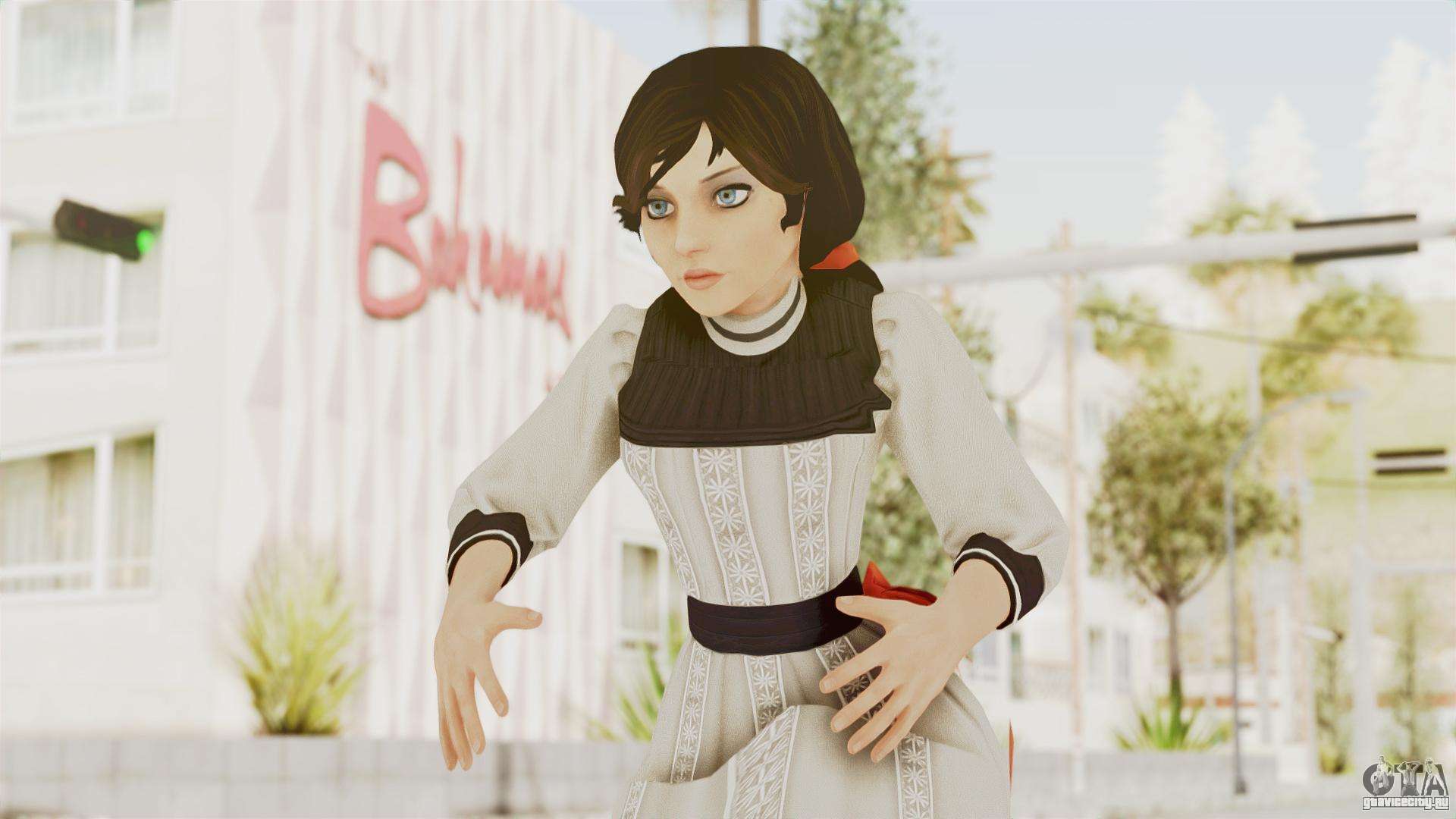 Bioshock Infinite Elizabeth Corset for GTA San Andreas