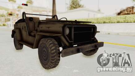 MGSV Jeep No LMG для GTA San Andreas