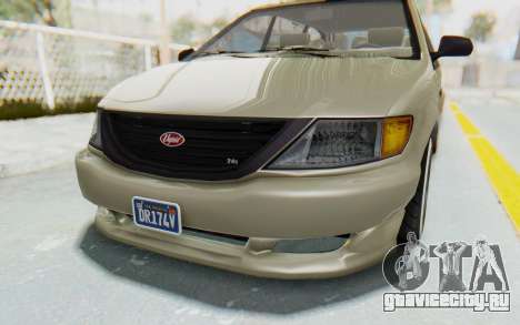 GTA 5 Vapid Minivan Custom without Hydro IVF для GTA San Andreas