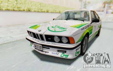 BMW M635 CSi (E24) 1984 IVF PJ2 для GTA San Andreas