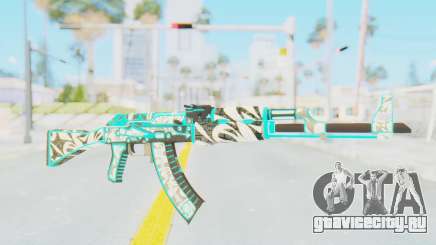 CS:GO - AK-47 Front Side Misty для GTA San Andreas