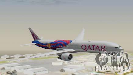Boeing 777-300ER Qatar Airways v2 для GTA San Andreas