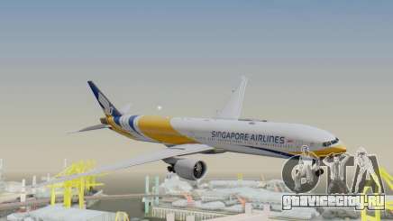 Boeing 777-300ER Singapore Airlines v2 для GTA San Andreas