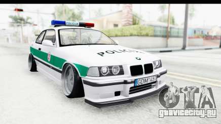 BMW M3 E36 Stance Lithuanian Police для GTA San Andreas