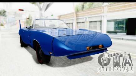 Dodge Charger Daytona 1969 Cabrio для GTA San Andreas