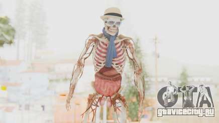 Skeleton with Hat and Glasses для GTA San Andreas