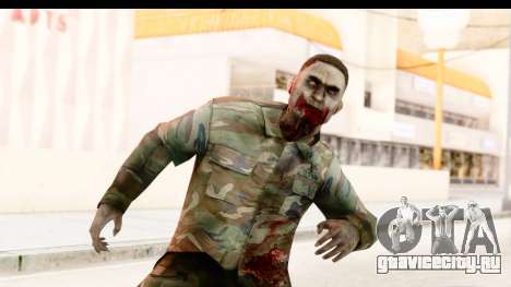 Left 4 Dead 2 - Zombie Military для GTA San Andreas