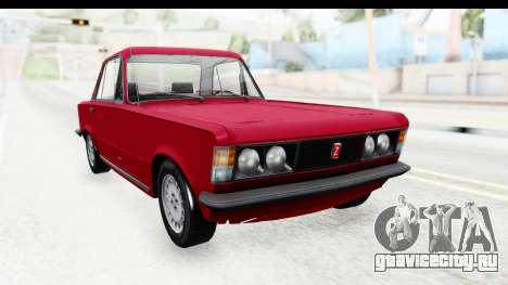 Zastava 125PZ Roadster Coupe для GTA San Andreas