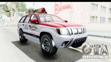 GTA 5 Canis Seminole Downtown Cab Co. Taxi для GTA San Andreas