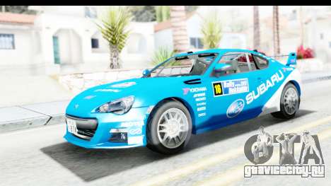 Subaru BRZ Rally для GTA San Andreas