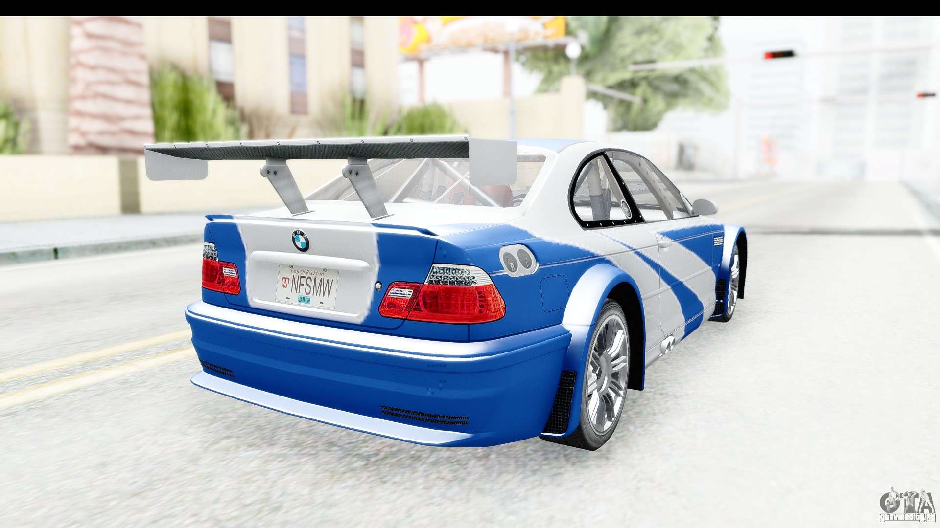 NFS: MW - BMW M3 GTR Для GTA San Andreas