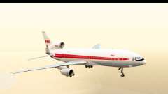 Lockheed L-1011-100 TriStar Trans World Airlines для GTA San Andreas