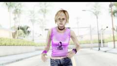 Silent Hill 3 - Heather Sporty Neon Pink для GTA San Andreas