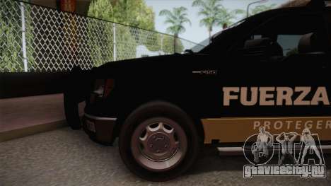 Ford F-150 de la Fuerza Civil de Nuevo Leon для GTA San Andreas