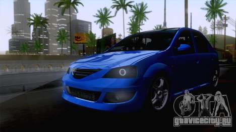 Dacia Logan Cocalar Edition для GTA San Andreas