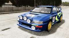 Subaru Rally WRC Impreza 98 v8 для GTA 4
