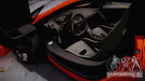 McLaren 675LT 2015 5-Spoke Wheels для GTA San Andreas