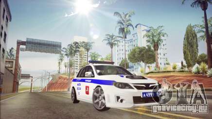 Subaru Impreza WRX STI Police для GTA San Andreas
