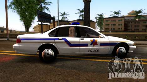 Chevy Caprice Hometown Police 1996 для GTA San Andreas