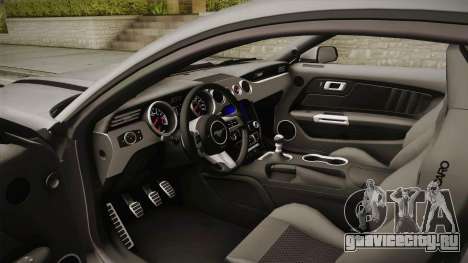 Ford Mustang RTR Spec 2 2015 для GTA San Andreas